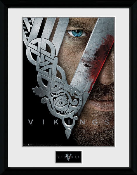 Vikings - Key Art Framed Print 30 X 40 - Vikings - Musikk - Gb Eye - 5028486383634 - 1. mai 2017