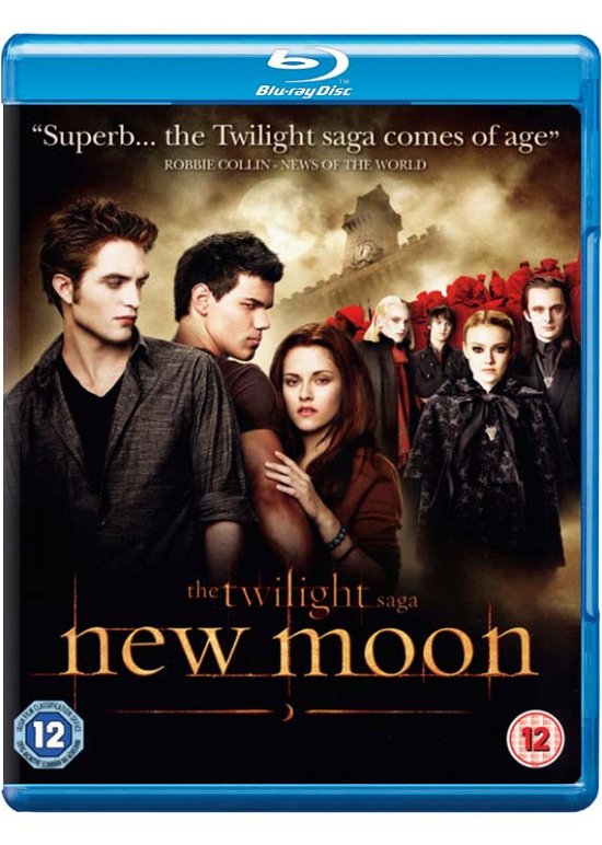 Cover for Twilight New Moon BD · The Twilight Saga - New Moon (Blu-ray) (2010)