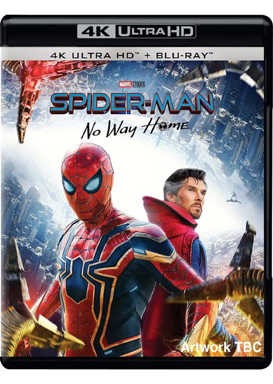 Cover for Jon Watts · Spider-Man: No Way Home (Blu-ray) (2022)