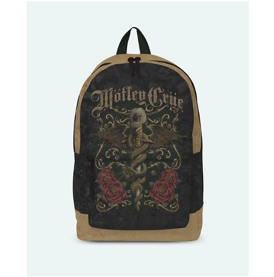 Motley Crue Roses (Classic Rucksack) - Mötley Crüe - Merchandise - ROCK SAX - 5051177876634 - February 2, 2020