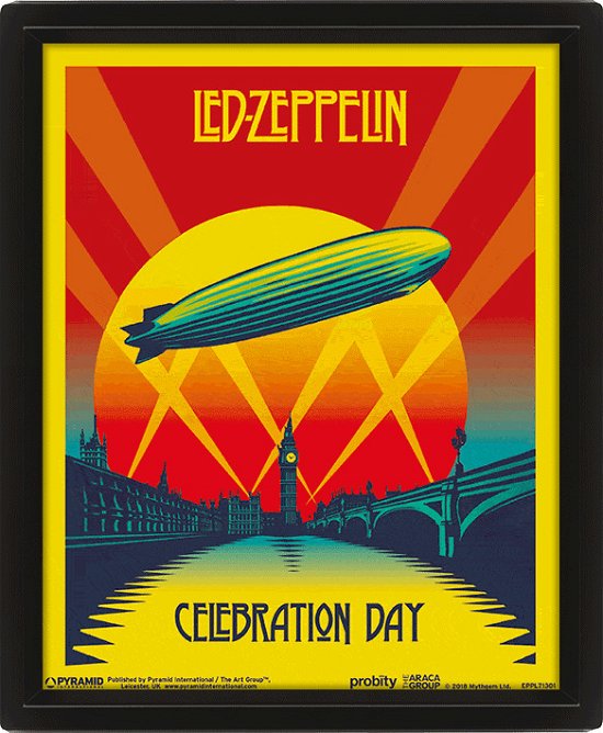 Poster 3D Lenticular Led Zeppelin -  - Koopwaar -  - 5051265829634 - 