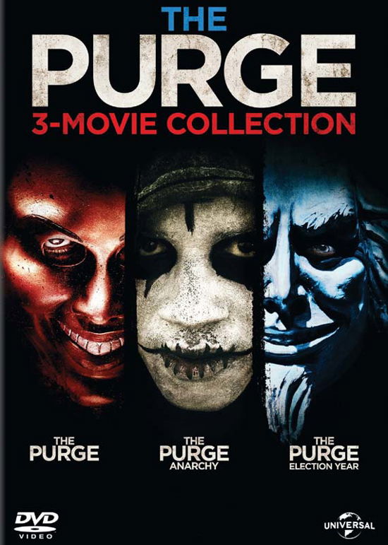 The Purge 1 to 3 - The Purge  3 Movie Collection - Films - Universal Pictures - 5053083092634 - 26 december 2016