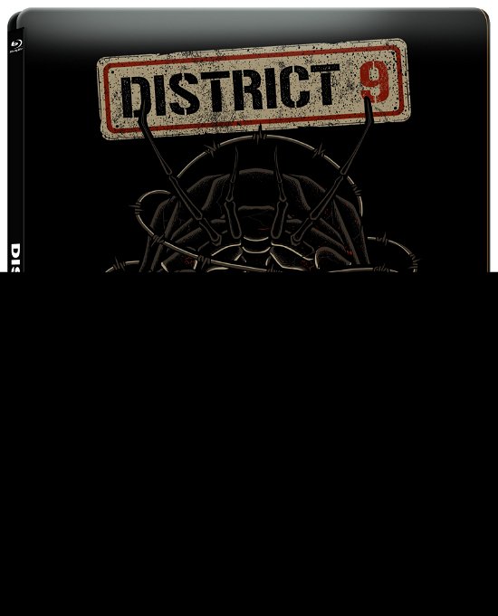 Cover for District 9 · District 9 - Vietato Ai Non Umani (Steelbook) (Blu-ray)