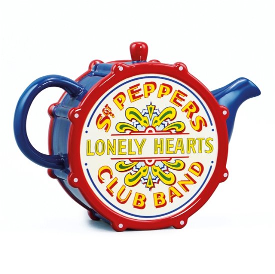 Tea Pot Shaped Boxed - The Beatles (Drum) Sgt. Pepper - The Beatles - Fanituote - BEATLES - 5055453404634 - perjantai 5. huhtikuuta 2024