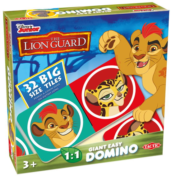 Tactic The Lion Guard Giant Easy Domino 6 - Tactic The Lion Guard Giant Easy Domino 6 - Board game - Tactic Games - 6416739540634 - 