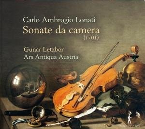 Cover for Lonati / Ars Antiqua Austria / Letzbor · Carlo Ambrogio Lonati: Sonate Da Camera (CD) (2017)