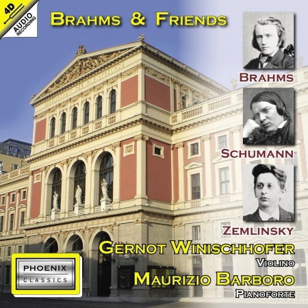 Cover for Brahms Johannes · Sonata Per Violino N.1 Op.78 (CD) (2011)