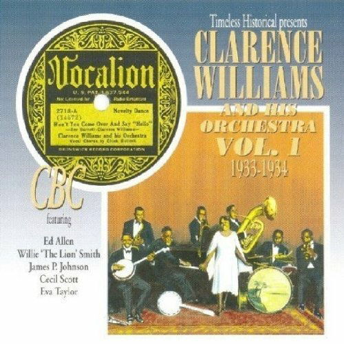 Cover for Clarence Williams · And His Orchestra 1 (CD)