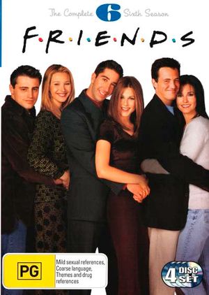 Cover for Friends · Friends - Season 6 (DVD) (2010)