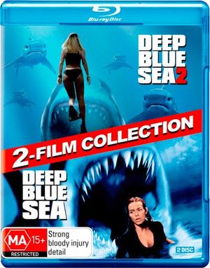 Cover for N/a · Deep Blue Sea / Deep Blue Sea 2 / Double Pack (Blu-ray) (2018)