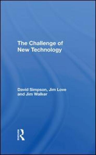 Cover for David Simpson · The Challenge Of New Technology (Hardcover Book) (2019)