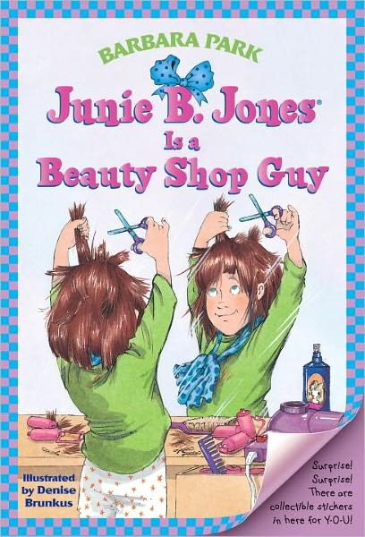Cover for Barbara Park · Junie B. Jones is a Beauty Shop Guy (Hardcover bog) [Turtleback School &amp; Library Binding edition] (1998)
