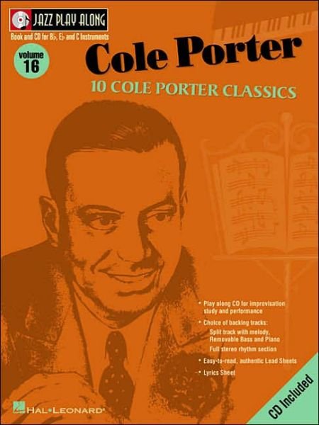 Jazz Play-Along Volume 16: Cole Porter - Cole Porter - Boeken - Hal Leonard Corporation - 9780634053634 - 2003