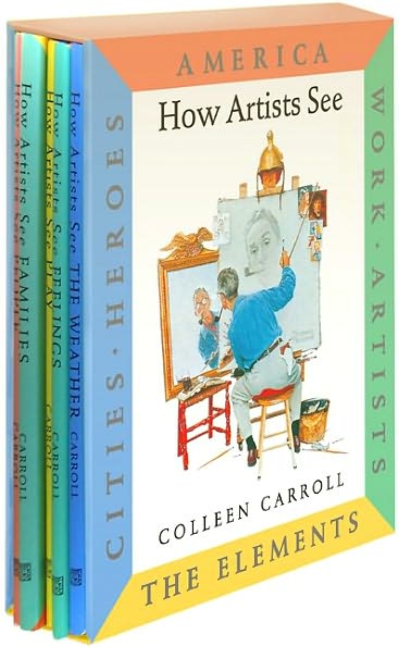 Cover for Colleen Carroll · How Artists See 6-Volume Collection II: America/ Work/ Artists/ The Elements/ Cities/ Heroes - How Artists See (Hardcover Book) (2008)