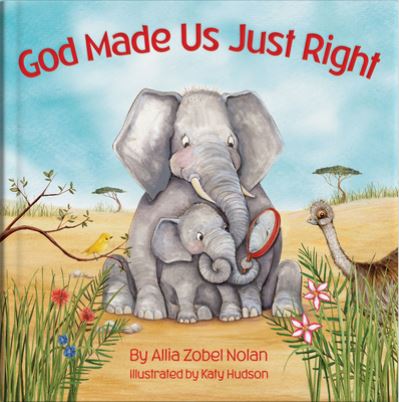 Cover for Allia Zobel Nolan · God Made Us Just Right (Paperback Book) (2021)