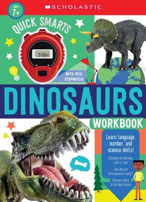 Cover for Scholastic · Quick Smarts Dinosaurs Workbook: Scholastic Early Learners (Workbook) - Scholastic Early Learners (Paperback Bog) (2021)