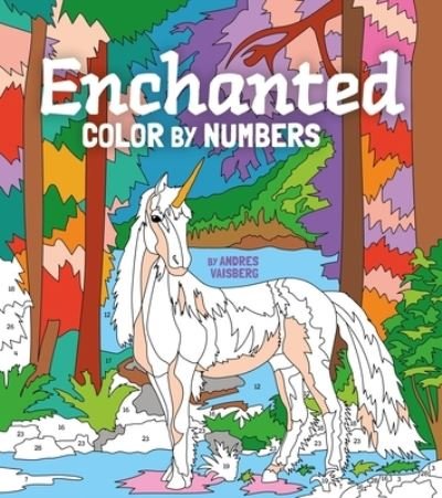 Cover for Andres Vaisberg · Enchanted Color by Numbers (Paperback Book) (2022)