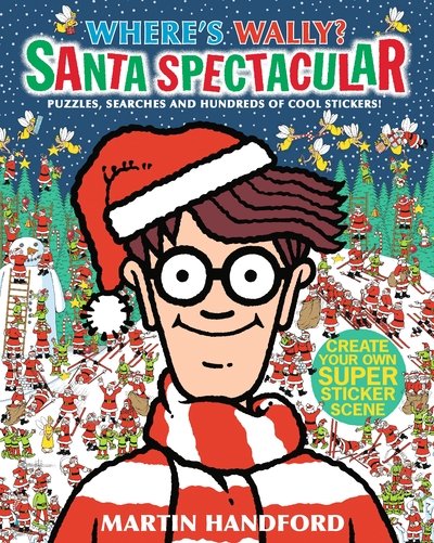 Where's Wally? Santa Spectacular Sticker Activity Book - Where's Wally? - Martin Handford - Kirjat - Walker Books Ltd - 9781406378634 - torstai 6. syyskuuta 2018