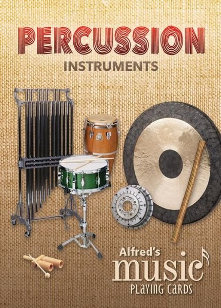 Cover for Dave Black · Alfred's Music Playing Cards -- Percussion Instruments (Paperback Book) (2017)