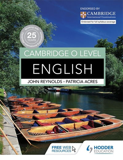 Cover for John Reynolds · Cambridge O Level English (Paperback Book) (2016)