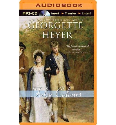 Cover for Georgette Heyer · False Colours (MP3-CD) [Mp3 Una edition] (2014)