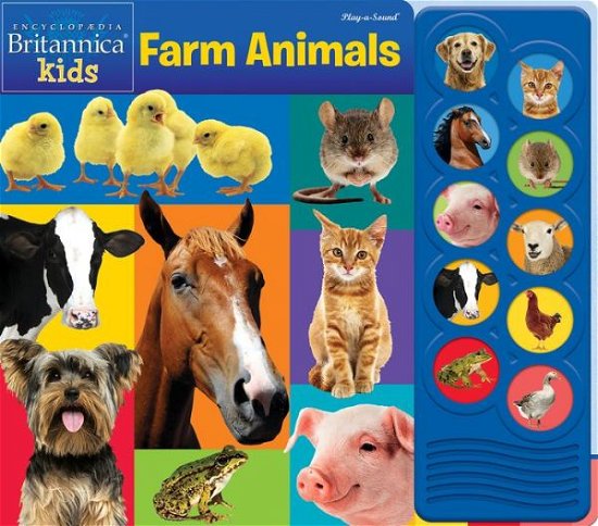 Cover for PI Kids · Encyclopaedia Britannica Kids: Farm Animals Sound Book (Tavlebog) (2016)