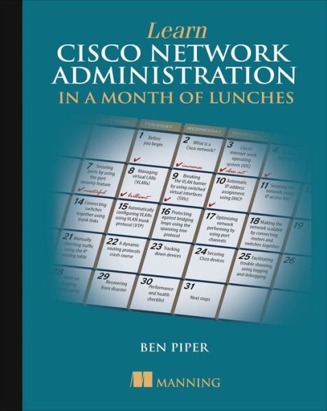 Cover for Ben Piper · Learn Cisco in a Month of Lunches (Taschenbuch) (2017)