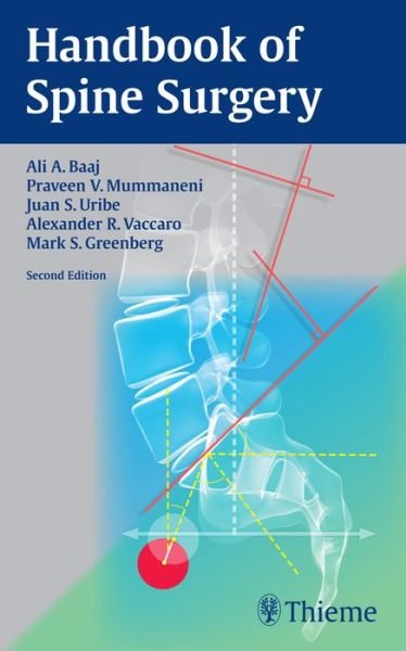 Handbook of Spine Surgery - Baaj A Ali - Books - Thieme Medical Publishers Inc - 9781626231634 - January 13, 2016