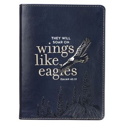 Cover for Christian Art Gifts · Journal Handy Wings Like Eagles Isaiah 40:31 (Hardcover Book) (2022)