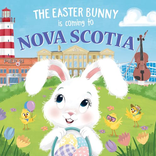 Cover for Eric James · Easter Bunny Is Coming to Nova Scotia (Buch) (2020)