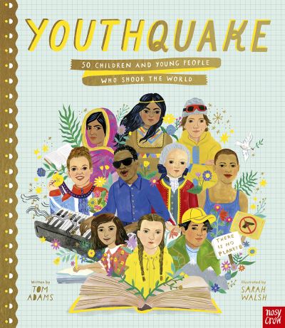 Cover for Tom Adams · YouthQuake: 50 Children and Young People Who Shook the World - Inspiring Lives (Hardcover Book) (2020)