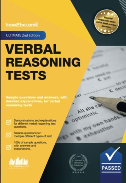Cover for How2Become · Verbal Reasoning Tests Ultimate 2nd Edition: Sample questions and answers, with detailed explanations, for verbal reasoning tests - Testing Series (Paperback Book) (2019)