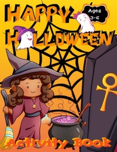 Cover for Zazuleac World · Happy Halloween Activity Book for Kids (Book) (2022)