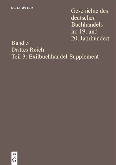 Cover for Fischer · Verleger, Buchhändler und Antiq (Book) (2020)