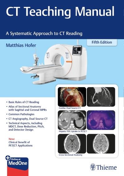 Cover for Matthias Hofer · CT Teaching Manual: A Systematic Approach to CT Reading (Bok) [5. Auflage edition] (2021)