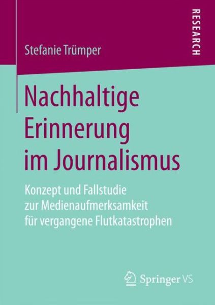 Cover for Trümper · Nachhaltige Erinnerung im Journ (Book) (2017)