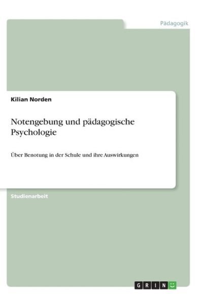 Cover for Norden · Notengebung und pädagogische Psy (Bog)