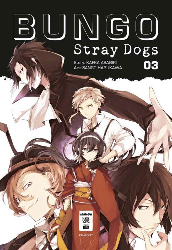 Cover for Asagiri · Bungo Stray Dogs 03 (Book) (2023)