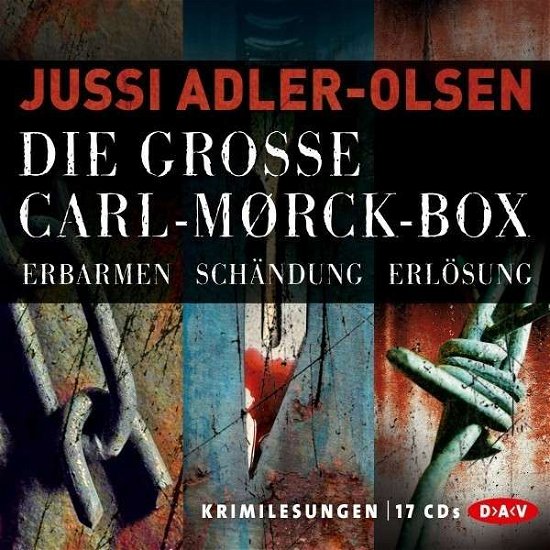 Große Carl-Mørck-Box, - Adler-Olsen - Bøger - DER AUDIO VERLAG-GER - 9783862312634 - 5. april 2013