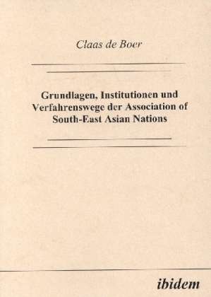 Cover for Boer · Grundlagen, Institutionen und Verf (Book)