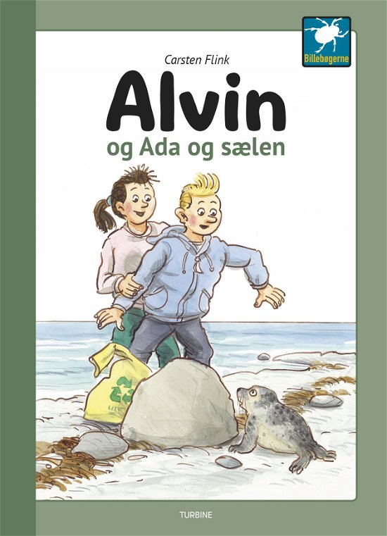 Billebøgerne: Alvin og Ada og sælen - Carsten Flink - Bøger - Turbine - 9788740659634 - 6. november 2019