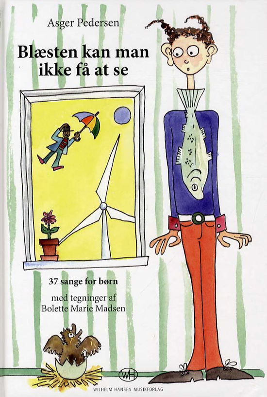 Cover for Asger Pedersen · Blæsten kan man ikke få at se (Buch) [1. Ausgabe] [INDBUNDET] (2012)