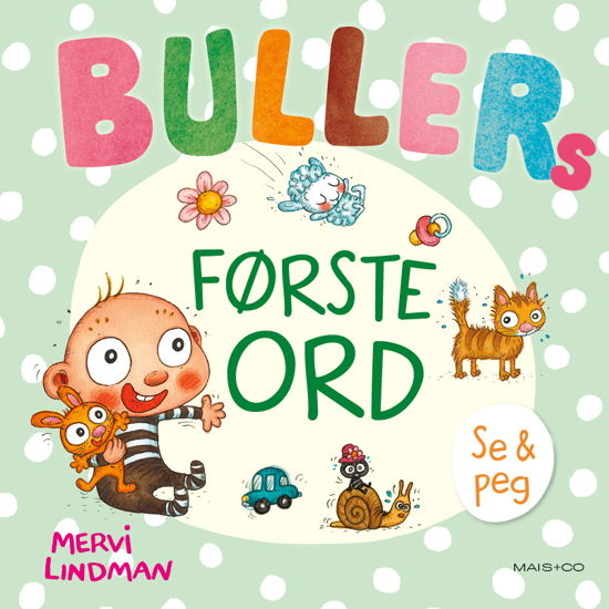 Cover for Mervi Lindman · Buller: Bullers første ord (Cardboard Book) [1. Painos] (2021)