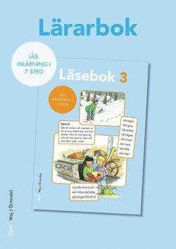 Cover for Maj J Örtendal · Läsinlärning i 7 steg: Läsinlärning i 7 steg Läsebok 3 Lärarbok (Spiral Book) (2011)