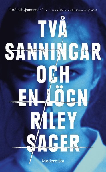 Cover for Riley Sager · Två sanningar och en lögn (Paperback Bog) (2020)