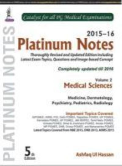 2015-2016 Platinum Notes Volume 2 5th - Hassan - Livros - EUROSPAN - 9789386056634 - 30 de junho de 2016