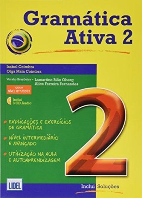 Cover for Isabel Coimbra · Gramatica Ativa 2 - Brazilian Portuguese course - with audio download: B1+/B2/C1 (Book) (2022)