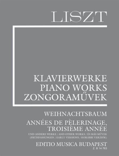 Cover for Franz Liszt · Works for Piano Solo Paperback - New Liszt Edition (Paperback Bog) (2018)