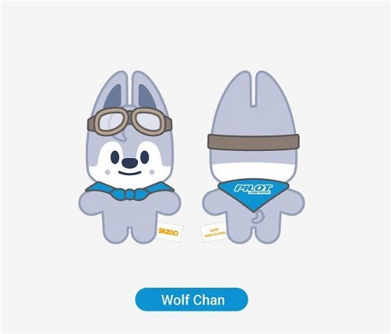 Cover for Stray Kids · SKzoo 10cm Plush - 'PILOT : For 5 Star (Plüsch) [Wolf Chan] (2023)