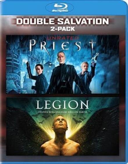 Cover for Legion  / Priest (2011) · Legion (2010) / Priest (Blu-ray) (2016)